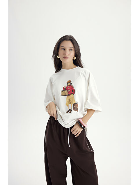 Mai Collection Arles Kahve T-Shirt Eşofman Takım