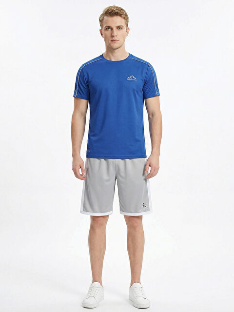 ORENDAHİLL ORENDAHILL Erkek Spor Tişört Hızlı Kuruyan Esnek Regular Fit Trim Detaylı Activewear - S000503294-23710