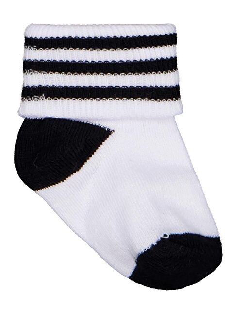 Civil Baby Siyah-Beyaz Asetat 0-24 Ay Çorap Setleri - Standart Standart - S000485046-37243