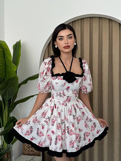 Jane's Wismar Gül Detay Elbise - S000527636-20063