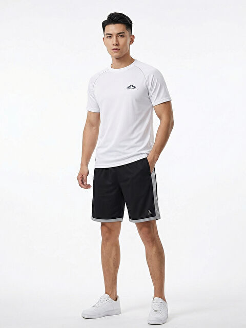 ORENDAHİLL ORENDAHILL Erkek Spor Tişört Hızlı Kuruyan Esnek Regular Fit Reglan Biyeli Activewear - S000503250-20063