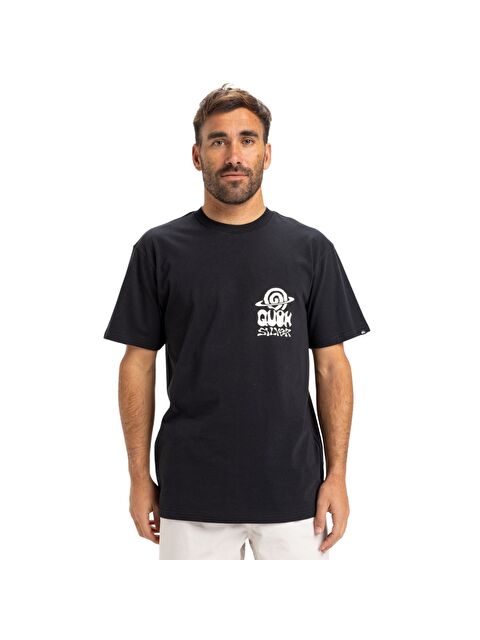 Quiksilver Ev Cosmic Vibrations Erkek Siyah Tişört - S000489551-19351
