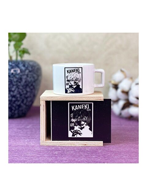 Bam Hediyelik Eşya Kaneki Tasarımlı Kutulu Kupa - S000290160-23173