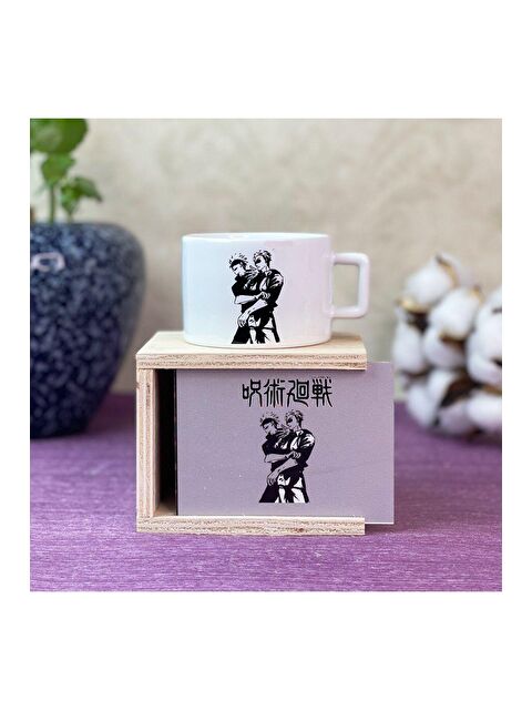 Bam Hediyelik Eşya Jujutsu Kaisen Tasarımlı Kutulu Kupa - S000290166-23173