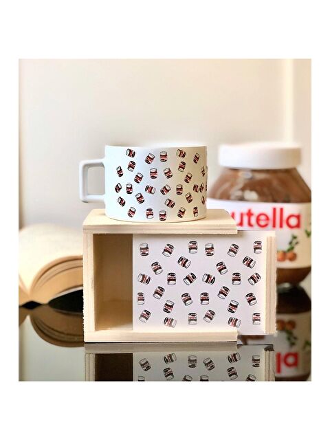Bam Hediyelik Eşya Nutella Tasarımlı Kutulu Kupa - S000290171-23173