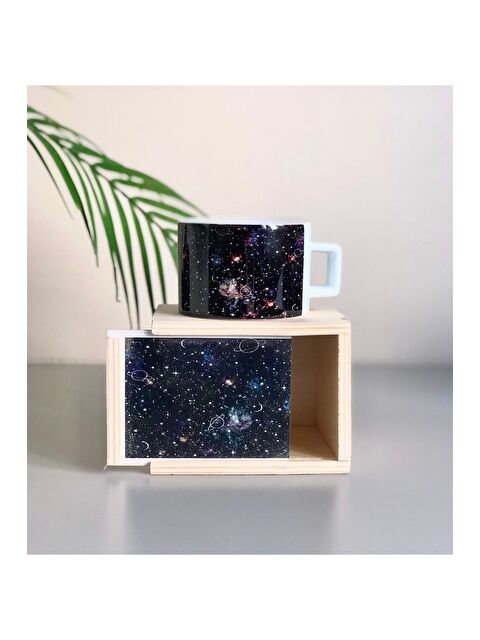 Bam Hediyelik Eşya Gökyüzü Tasarımlı Kutulu Kupa - S000290172-23173