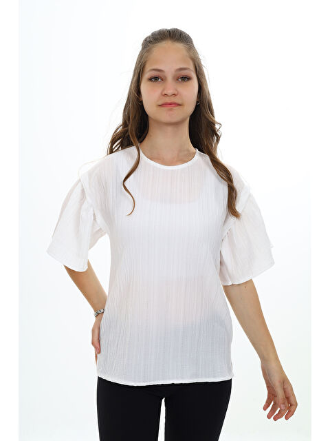 Toontoykids Kız Çocuk Okul Tişört - S000374923-20063