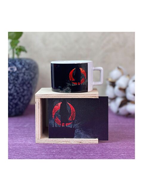 Bam Hediyelik Eşya Naruto Uchiha Itachi Sharingan Tasarımlı Kutulu Kupa - S000290175-23173