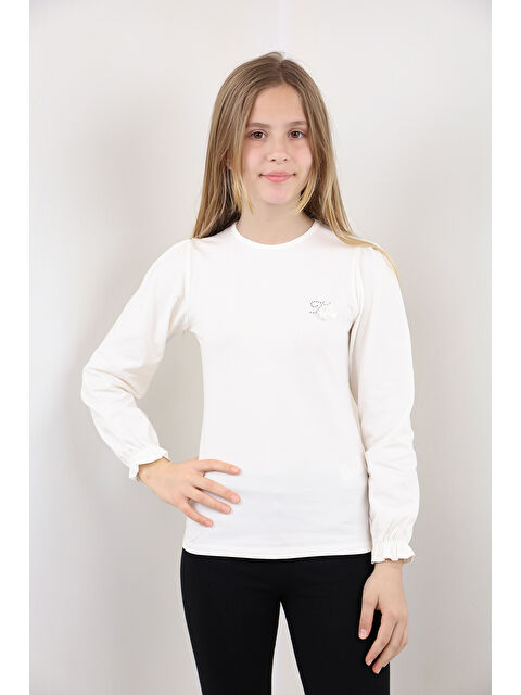 Toontoykids Kız Çocuk Okul Tişört - S000374924-19965