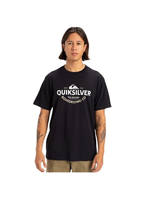 Quiksilver Typed Out Erkek Siyah Tişört - S000489553-19351