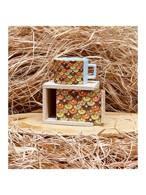 Bam Hediyelik Eşya Donut Tatlı Kutulu Kupa Arkadaşa Hediye - S000290178-23173