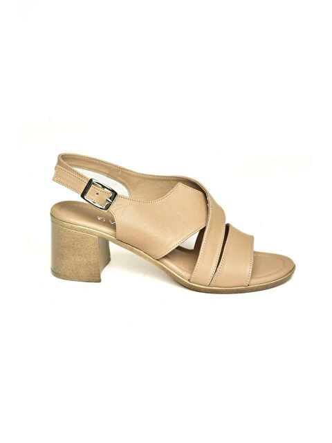 Fox Shoes P5554519 Bej Kadın Sandalet - S000356389-19928