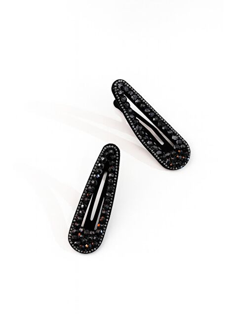 New Obsessions Taşlı Çıtçıt Saç Tokası - S000482476-19351