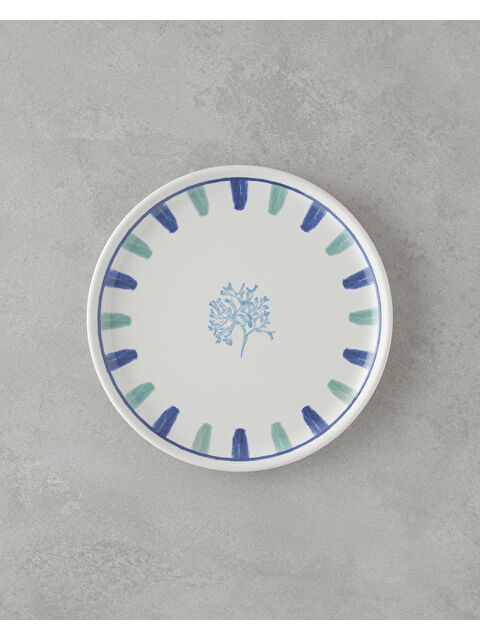 English Home Mariscopia Seramik Pasta Tabağı 20 cm Mavi-yeşil - S000440341-37378