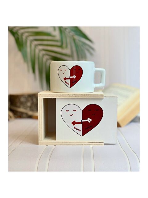 Bam Hediyelik Eşya Best Friends Forover Tasarımlı Kutulu Kupa - S000290190-23173