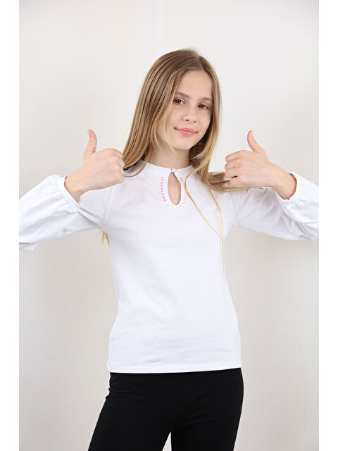 Toontoykids Kız Çocuk Okul Tişört - S000374925-20063