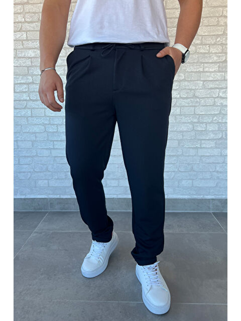 Mishar İtalia Erkek Bel Lastikli Duble Paça Jogger Pantolon - S000308814-21164