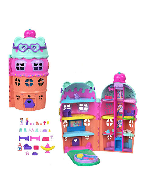 Polly Pocket Dondurma Evi Oyun Seti JFT91