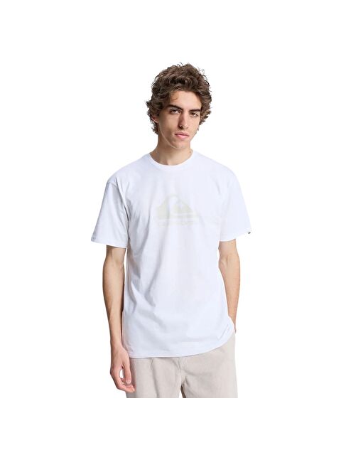 Quiksilver Skull Lines Erkek Beyaz Tişört - S000489558-20063