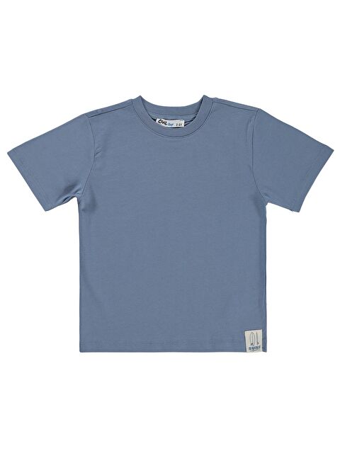 Civil Boys Basic Surf Etiketli 2-5 Yaş Tişört - Mavi