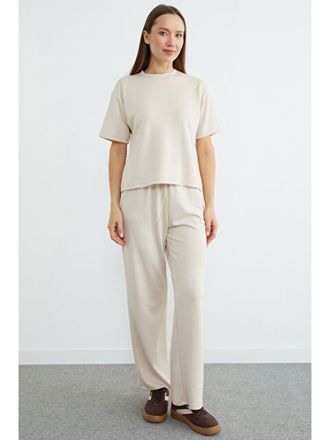 Fullamoda Basic Kısa Kollu Modal 2 Li Takım - S000511203-19928