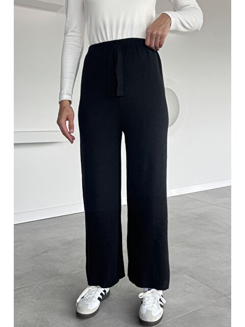 Gülseli Kadın Bel Lastikli Bol Paça Pantolon - S000469787-19351