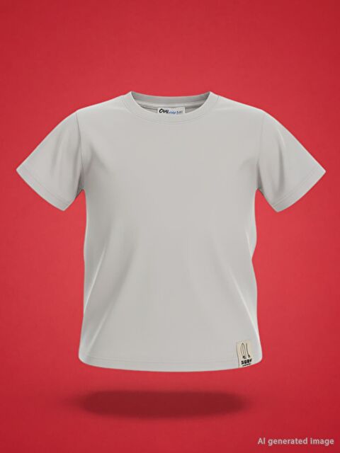 Civil Boys Basic Surf Etiketli 2-5 Yaş Tişört - Koyu Taş Rengi