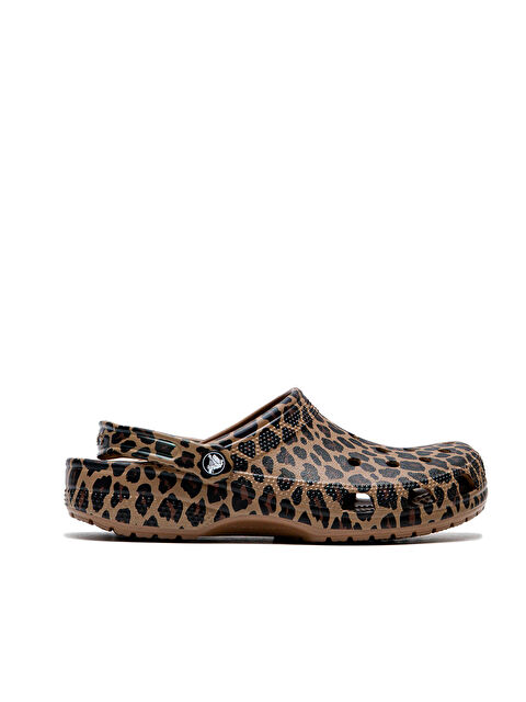 Crocs Classic Animal Clog Kadın Kahverengi Terlik