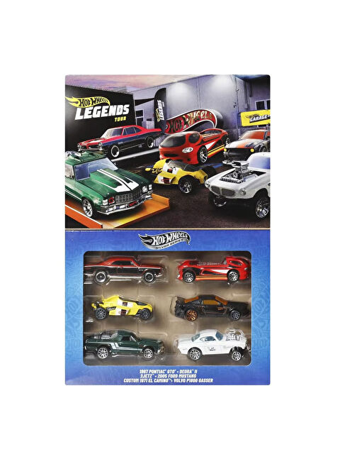 Hot Wheels Efsane Temalı Çoklu Arabalar JBY78