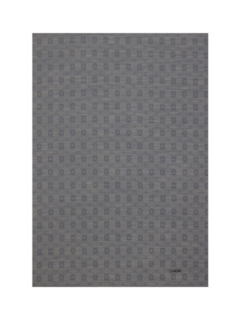 AKER Gri İpek Pamuk Jakar Etol - S000479674-20600