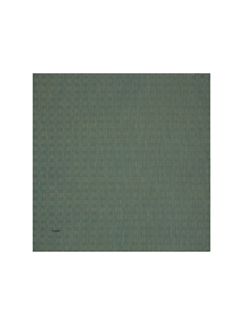 AKER Yeşil İpek Pamuk Jakar - S000479676-18194