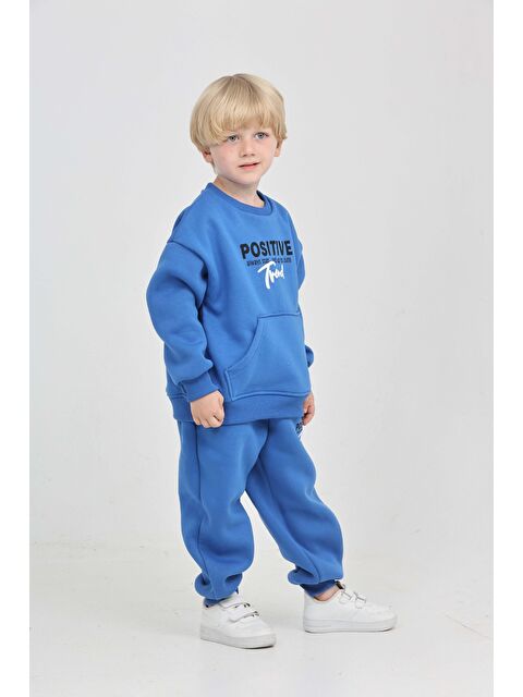 Toontoykids Erkek Çocuk Posıtıve Baskılı Eşofman Takım - S000482791-23710