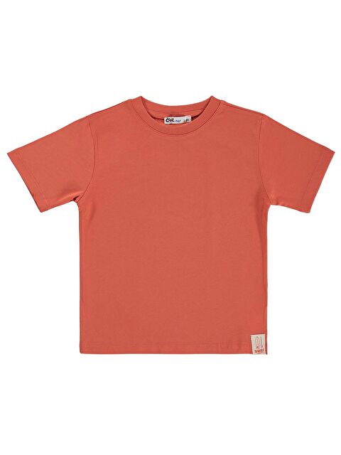 Civil Boys Basic Surf Etiketli 2-5 Yaş Tişört - Turuncu