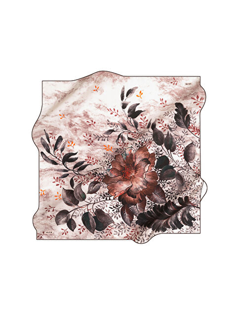 AKER 90X90 İpek Krep Saten Eşarp - S000479626-37444