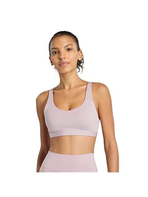 Adidas All Me Essentials Kadın Pembe Yuvarlak Yaka Sporcu Sütyeni