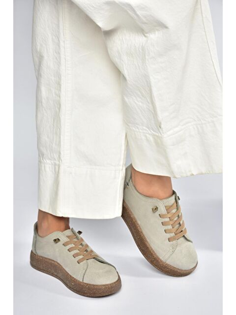 Fox Shoes Gri Kadın Sneakers V999060501 - S000442250-20600