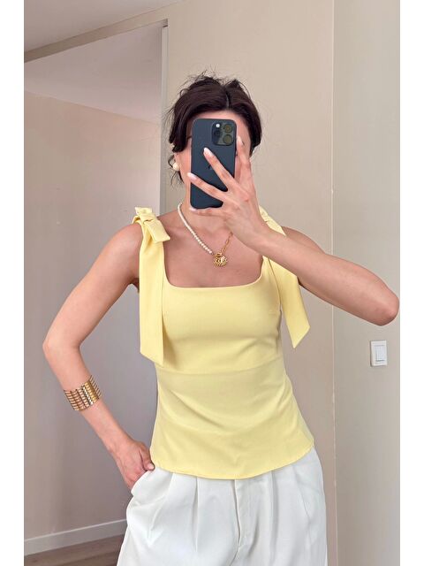 eka Kadın Sarı Bluz 1041-2999 - S000439195-20072