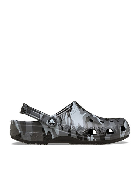 Crocs Classic Camouflage Clog Erkek Siyah Terlik