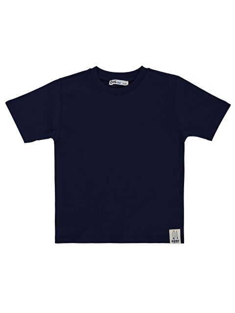 Civil Boys Basic Surf Etiketli 2-5 Yaş Tişört - Lacivert