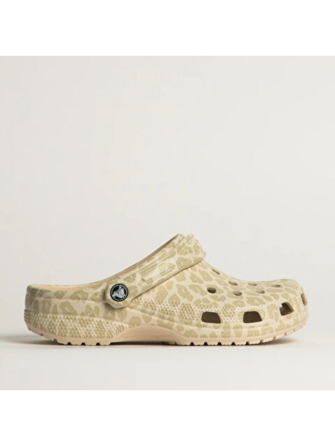 Crocs Classic Animal Clog Kadın Bej Terlik