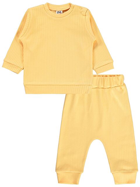 Civil Baby Basic Raporlu 6-18 Ay Takım - Sarı 6-9 Ay - S000494693-20072