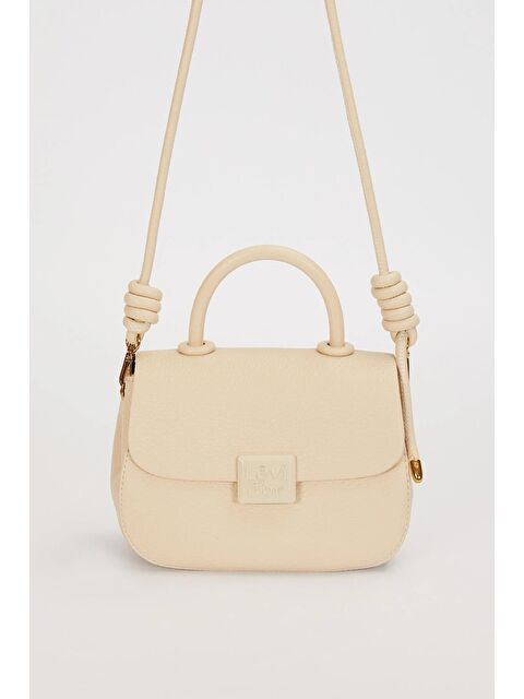 LEVİDOR Premium Krem Kadın Omuz Çantası 930638