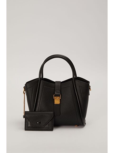 LEVİDOR Premium Siyah Kadın Omuz Çantası 930643