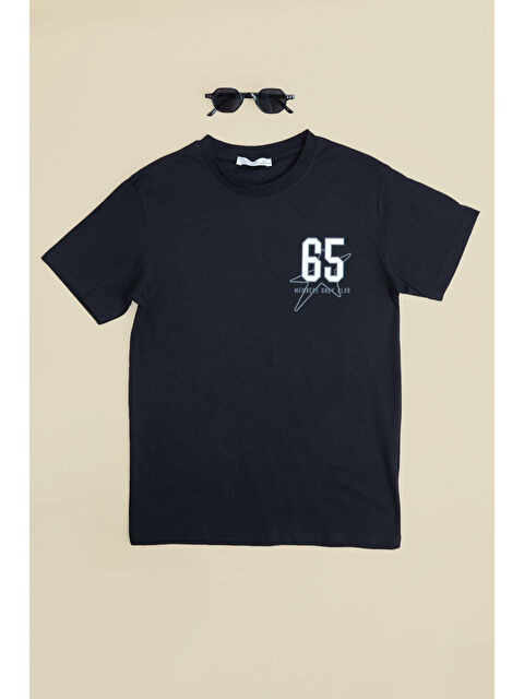 Fullamoda Sayı Ve Yazı Baskılı Erkek Çocuk Tişört - S000532129-19351