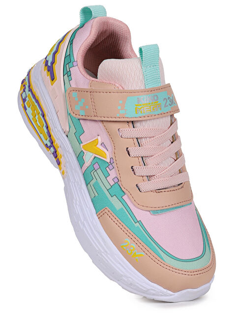 Kiko Kids Craft Günlük Cırtlı Kız Çocuk Spor Ayakkabı - S000532128-7152