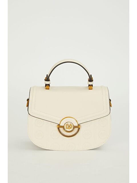 LEVİDOR Premium Krem Kadın Omuz Çantası 931028