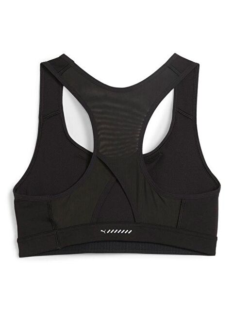Puma 4Keeps Run Bra Kadın Siyah Bisiklet Yaka Sporcu Sütyeni