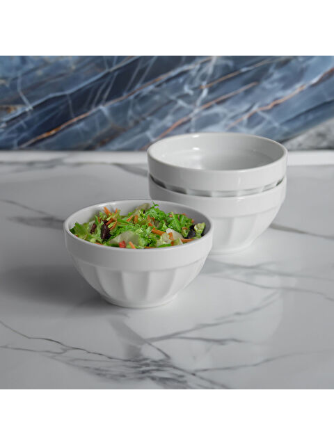 GÜRAL PORSELEN Buse 3 Parça 14 Cm Kase - S000484579-37646