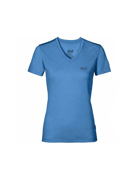 Jack Wolfskin Crosstrail T Kadın Renkli Tişört - S000457864-17234