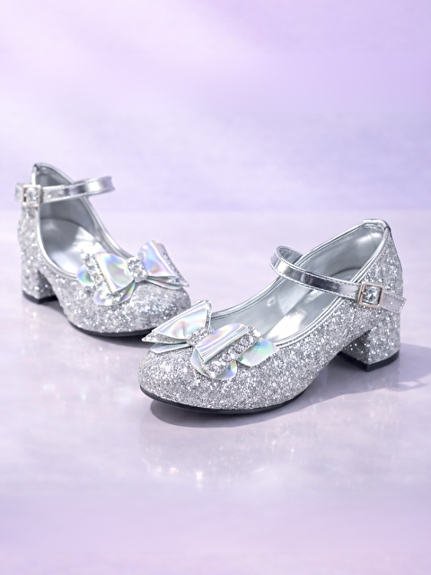 Casabony Hologram Kız Çocuk Simli Parti - Doğum Günü - Bayram Kız Ayakkabı - S000513757-17308